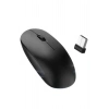 Minimal Tasarımlı Siyah Kablosuz Mouse 1600 Dpı Optik Sensör