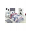 Mira Home Single Young Boy Duvet Set Motorcycle