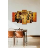 Mısır Tablo 5 Parçalı Mdf Tablo 60 x 100