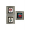 Mistik 3 lü Set Çerçeveli Taş Tablo 20 cm