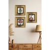 Mistik 3 lü Set Çerçeveli Taş Tablo 20 cm