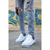 MN075 - CBT Signature Mens Shoe WHITE / SAX BLUE