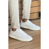 MN2505 - Linen Mens Shoes WHITE / WHITE