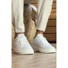 MN2505 - Linen Mens Shoes WHITE / WHITE