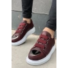 MN251 - CBT Mirror Mens Shoes BURGUNDY