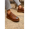 MN251 - CRT Mirror Mens Shoes TAN