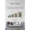 Modern Ahşap Çerçeveli Tablo 17 x 23