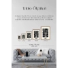 Modern Ahşap Çerçeveli Tablo 30 x 42