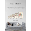Modern Ahşap Çerçeveli Tablo 30 x 42