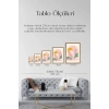 Modern Ahşap Çerçeveli Tablo 30 x 42
