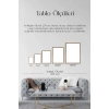 Modern Üçlü Ahşap Çerçeveli Tablo 40 x 60