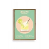 Mojito Ahşap Çerçeveli Tablo 17 x 23