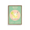 Mojito Ahşap Çerçeveli Tablo 30 x 42
