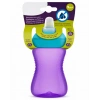 Mor Renkli Yumuşak Uçlu Bardak 300 Ml Seti