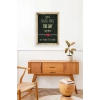 Motto Ahşap Çerçeveli Tablo 17 x 23