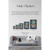 Motto Ahşap Çerçeveli Tablo 17 x 23