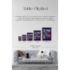 Motto Ahşap Çerçeveli Tablo 17 x 23