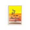 Motto Ahşap Çerçeveli Tablo 23 x 30