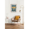 Motto Ahşap Çerçeveli Tablo 23 x 30