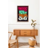 Motto Ahşap Çerçeveli Tablo 23 x 30