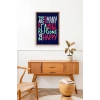 Motto Ahşap Çerçeveli Tablo 23 x 30