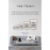 Motto Ahşap Çerçeveli Tablo 23 x 30