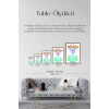 Motto Ahşap Çerçeveli Tablo 23 x 30