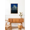 Motto Ahşap Çerçeveli Tablo 30 x 42