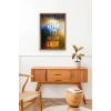 Motto Ahşap Çerçeveli Tablo 30 x 42