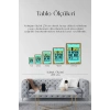 Motto Ahşap Çerçeveli Tablo 30 x 42
