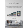 Motto Ahşap Çerçeveli Tablo 50 x 70