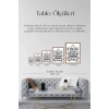 Motto Ahşap Çerçeveli Tablo 50 x 70
