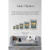 Motto Ahşap Çerçeveli Tablo 50 x 70