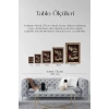 Motto Ahşap Çerçeveli Tablo 50 x 70