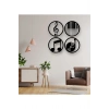 Müzik Nota Dekoratif Tablo 80 x 80