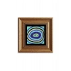 Nazar Boncuğu Çerçeveli Taş Tablo 20 cm