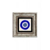 Nazar Boncuğu Çerçeveli Taş Tablo 20 cm
