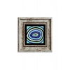 Nazar Boncuğu Çerçeveli Taş Tablo 20 cm