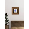 Nazar Boncuğu Çerçeveli Taş Tablo 20 cm