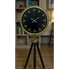 Nostalji Şık Tasarım Tripod Ayaklı Saat