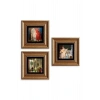 Osman Hamdi Bey 3 lü Set Çerçeveli Taş Tablo 20 cm