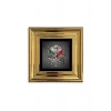 Osmanlı Arması Çerçeveli Taş Tablo 20 cm