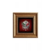 Osmanlı Tuğrası Çerçeveli Taş Tablo 20 cm