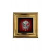 Osmanlı Tuğrası Çerçeveli Taş Tablo 20 cm