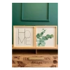 Oturma Odası Okaliptüs Home Ahşap Çerçeve Set 30 x 30
