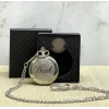 Special Boxed Dad Designed Silver Pocket Watch