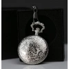 Special Boxed Dad Designed Silver Pocket Watch