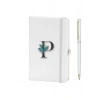P Harfi Çiçek Baskılı Defter