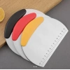 Paslanmaz Çelik Hamur Kesme ve Şekillendirme Spatulası