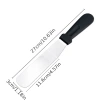 Paslanmaz Çelik L Tipi Pastacı Spatulası
